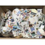 LARGE BOX ALL WORLD LOOSE STAMPS