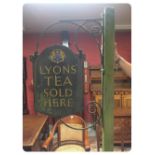 ORIGINAL HANGING LYONS TEA DOUBLE SIDED