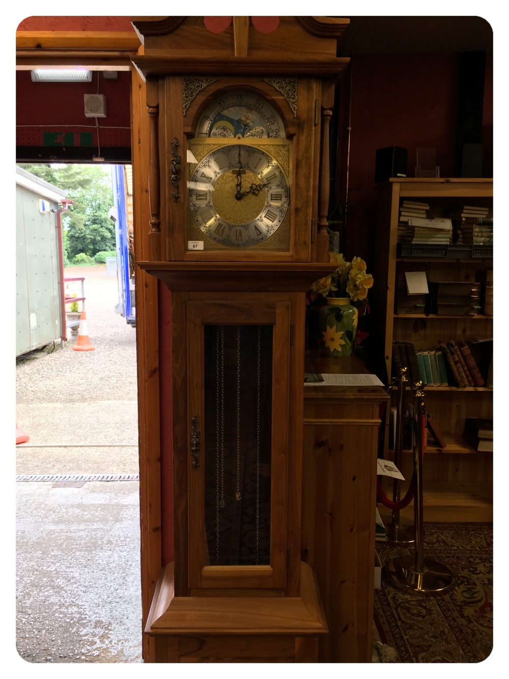 AN EMPEROR CHIMING LONG CASE CLOCK, BY H