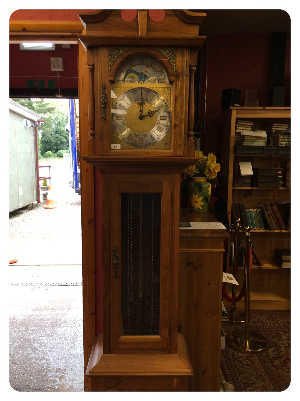 AN EMPEROR CHIMING LONG CASE CLOCK, BY H - Image 2 of 3