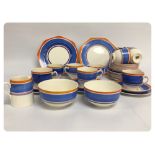 GRAY'S POTTERY PART TEASET IN 1930'S BAN