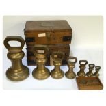 BRASS STANDARD BELL WEIGHTS - BUCKINGHAM