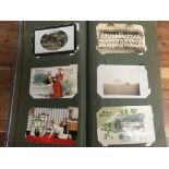 OLD CORNER SLOT ALBUM MIXED POSTCARDS, M