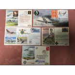 GB: 1975-95 RAF COVERS SIGNED BILL REID,