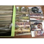 BOX OF POSTCARDS, ARQ, OILETTES, OVERSEA