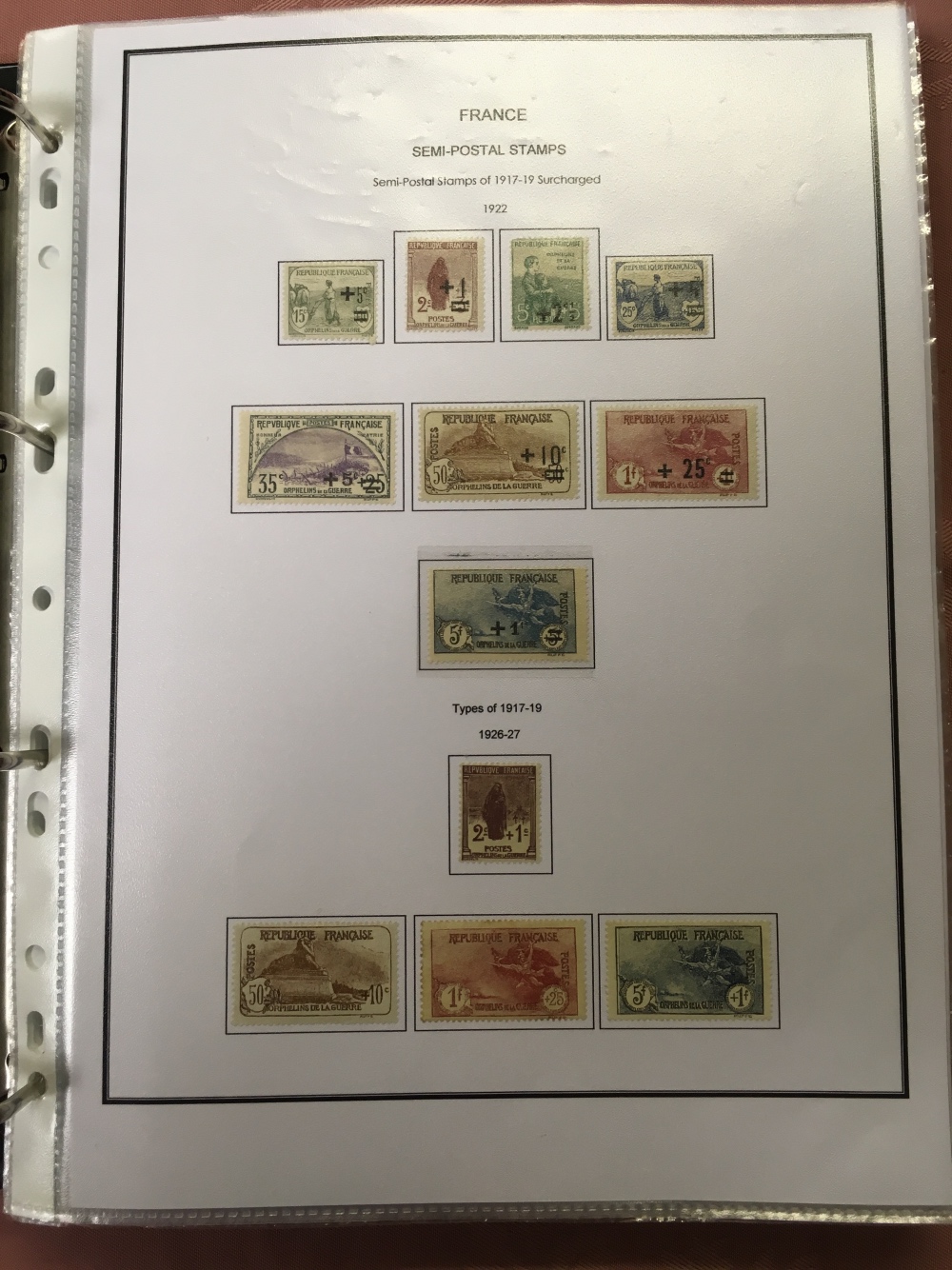 FRANCE: 1853-1999 MINT OR UNUSED COLLECT - Image 3 of 3