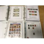 USA: BOX WITH VARIOUS IN SEVEN BINDERS,