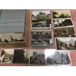 BOX OF UK CHURCH POSTCARDS, MAINLY EXTER