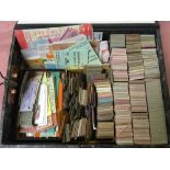 BOX WITH AN ACCUMULATION OF TICKETS, TRA
