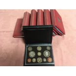 GB COINS: 2002-2008 DE LUXE PROOF SETS (