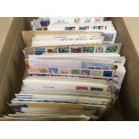 BOX OF COVERS, FDC ETC., MUCH COMMONWEAL