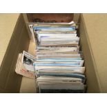 BOX OF MIXED POSTCARDS, GIBRALTAR, IRAQ,