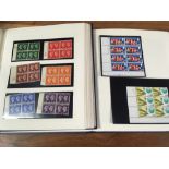GB: BOX WITH MINT COMMEM BLOCKS IN TWO E