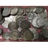 GB COINS: PRE '47 SILVER COINS, APPROX £