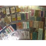 A COLLECTION OF ISLE OF MAN TICKETS ON L