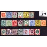 GB: 1887-1913 QV JUBILEES VALUES TO 4d,