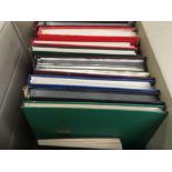 GB: BOX OF VARIOUS IN NINE STOCKBOOKS