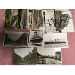 MIXED POSTCARDS INCLUDING STALHAM RP, MU