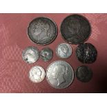 GB COINS: SILVER ODDMENTS, COUPLE HAMMER