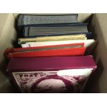 BOX OF VARIOUS IN FIVE VOLUMES, USA, COM