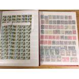 FIJI: TWO STOCKBOOKS WITH MINT AND USED