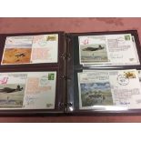 GB: BOX WITH RAF COVERS IN FIVE ALBUMS,