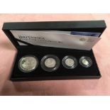 GB COINS: 2009 SILVER PROOF BRITANNIA FO