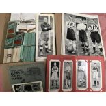 BOX OF CIGARETTE CARDS, MAINLY CHURCHMAN