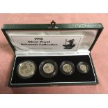 GB COINS: 1998 SILVER PROOF BRITANNIA FO