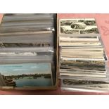 BOX OF MAINLY UK TOPOGRAPHICAL POSTCARDS