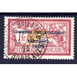 FRANCE: 1923 BORDEAUX PHILATELIC CONGRES