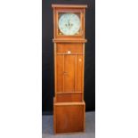 James Davis, Leominster, an early 19th century eight-day longcase clock movement and period