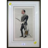 After Sir Leslie Matthew Ward (Spy) 'He Sits for Colchester' a coloured lithograph for Vanity Fair