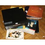 A Sony MDP 850D laser disc player, together with a small quantity of discs including Star Trek,