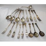 A good quantity of EPNS, other King's pattern flatware and miscellaneous flatware and cutlery
