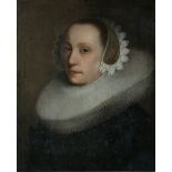 Attributed to Simon Peter Tileman (or Tilman) (Dutch 1601-c1668) Portrait of a lady, quarter