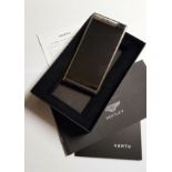 A Virtu Aster Onyx Calf for Bentley motor cars hand built cellular phone, with hide and brushed