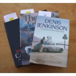 Three books, Dennis Jenkinson A passion for Porsches, Karl Ludvigsen V12 engine and John Simister