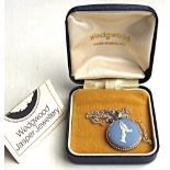 Rolls-Royce Wedgwood, a silver pendant with a Wedgwood sterling silver mounted Spirit of Ecstasy,