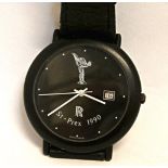 Rolls-Royce Swiss made " Spirit of Ecstasy " wrist watch, unworn, in the case with supplier's