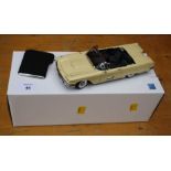 One Danbury Mint 1:24 1959 Limited Edition Ford Thunderbird Convertible in box