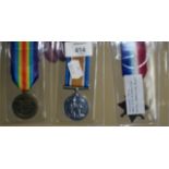 An August/November trio of medals to 8851 Private J Mantle, Royal Warwickshire Regiment