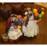 A signed and numbered Michael Doulton, Royal Doulton figure, The Old Balloon Seller H.N. 3737,