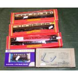 Boxed Hornby coaches, rolling stock