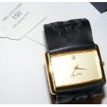 A lady's vintage Jacques Farel wrist watch with bo