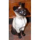 A Beswick Siamese Cat - No.2139 - 36cm high