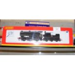 A boxed Hornby locomotive and tender - R2344A