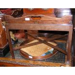 Mahogany Butler's tray on stand