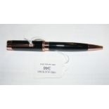 A Mont Blanc rotating ball point pen