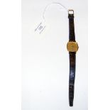 A lady's Longines wrist watch with original presen